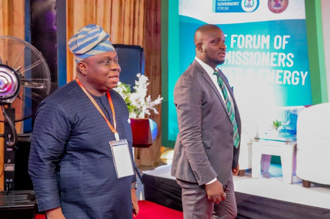 Abayomi at the Nigeria Governors Forum event